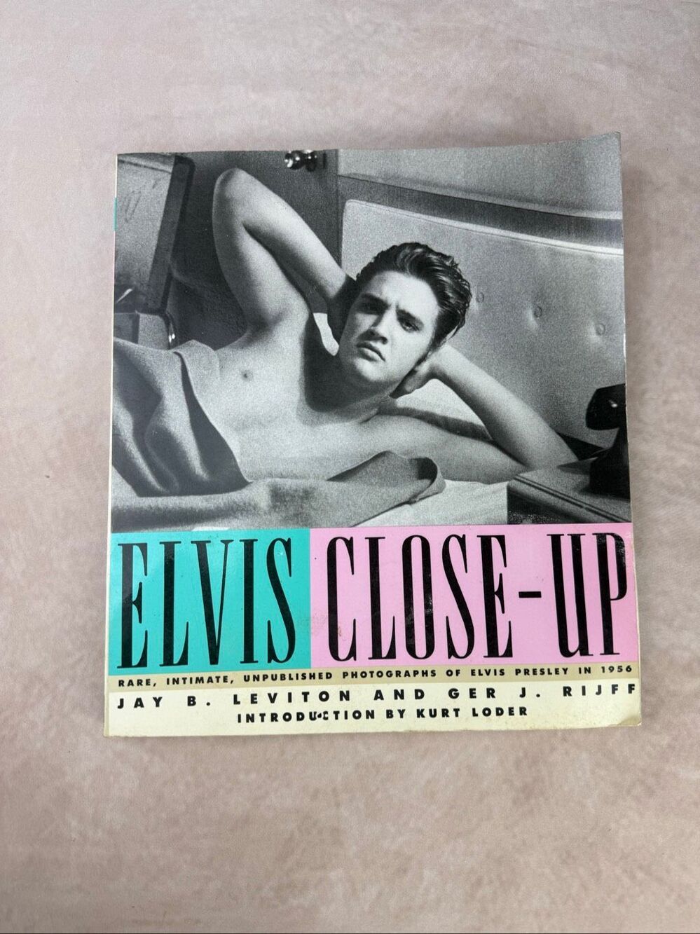 Vintage Elvis Up Close and Personal Book